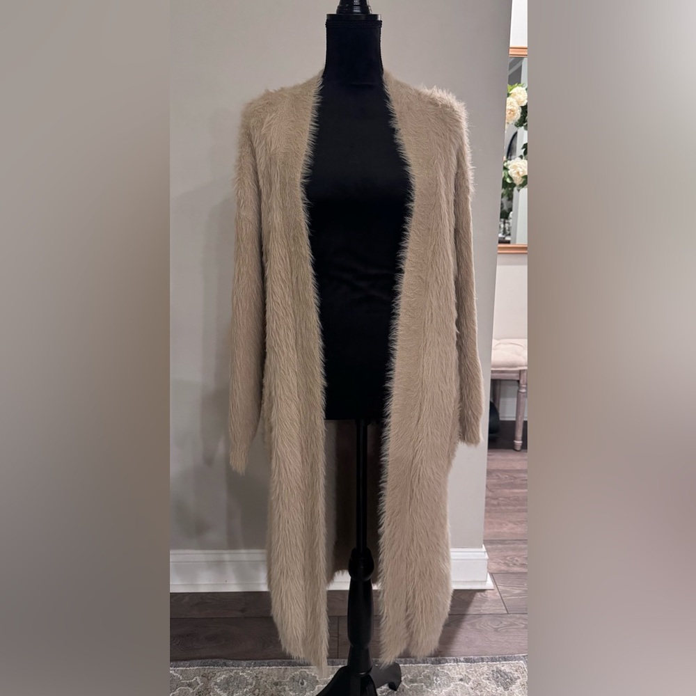 Etophe Studios “Boutique” soft Cozy Beige Women's Duster